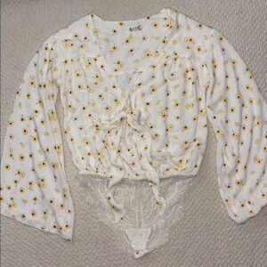 Free People Daisy Bodysuit